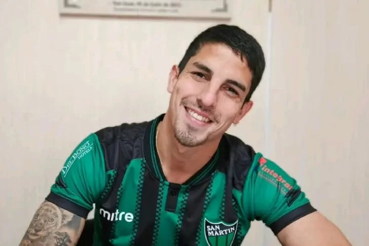 Nazareno Funez se sumó a San Martín