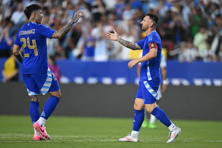 Argentina goleó a Guatemala con un doblete de Messi y llegará de la mejor manera a la Copa América
