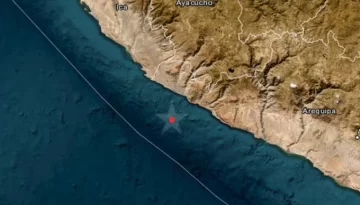 Un fuerte sismo de 7 grados sacudió a la ciudad peruana de Arequipa