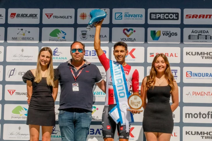 Nicolás Tivani consiguió su primera victoria con su equipo portugués Nicolás Tivani consiguió su primera victoria con su equipo portugués