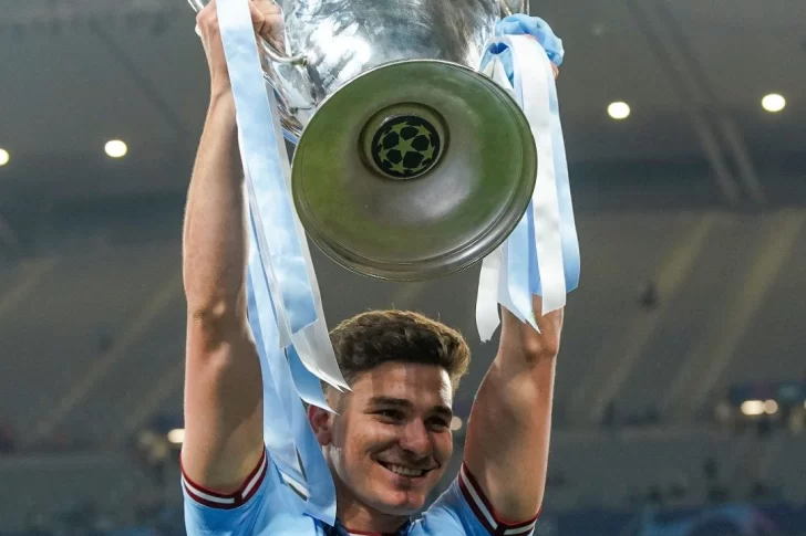 Julián Alvarez, el sueño de Atlético de Madrid luego que Real Madrid oficializó a Mbappé