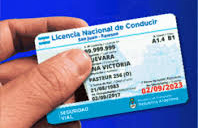 Licencia de conducir, con nuevo control