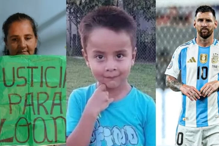 Caso Loan: la mamá del nene desaparecido le pidió ayuda a Lionel Messi para la búsqueda