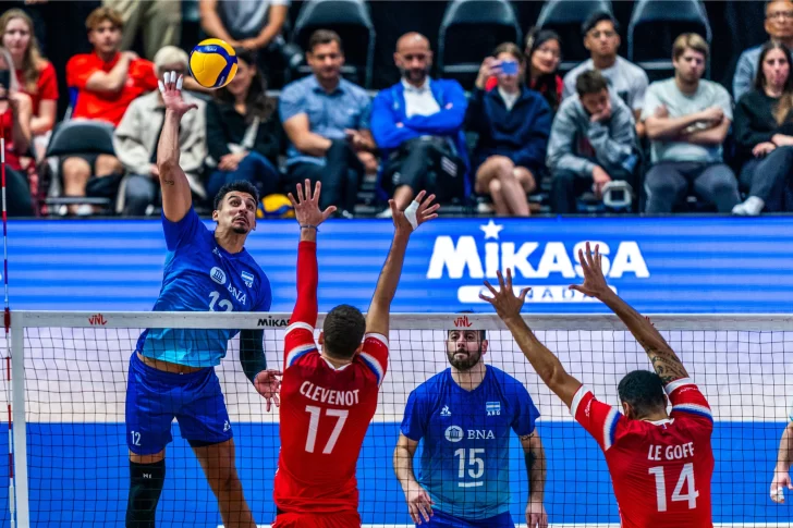 Argentina perdió con Francia por la VNL pero sigue clasificando a los Juegos Olímpicos Argentina perdió con Francia por la VNL pero sigue clasificando a los Juegos Olímpicos