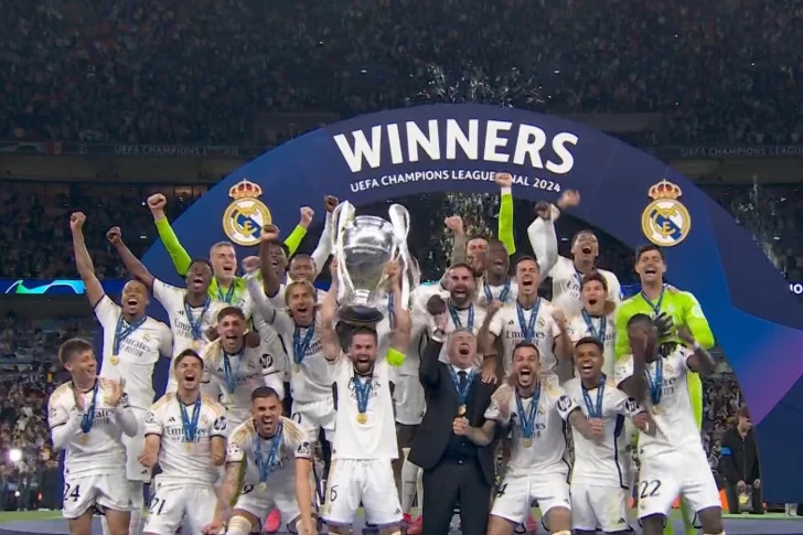 Real Madrid lo hizo otra vez: venció 2 a 0 en la final a Borussia Dortmund