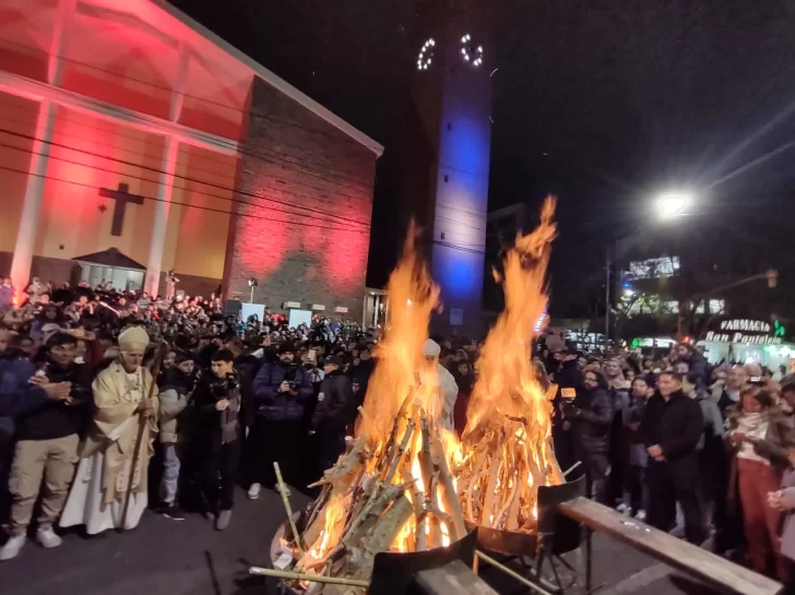 Los devotos le pidieron a San Juan Bautista que termine la pobreza