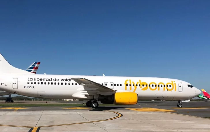Flybondi operará en San Juan desde septiembre