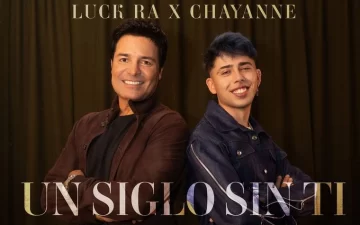 Luck Ra y Chayanne reversionaron “Un siglo sin ti” a puro cuarteto Luck Ra y Chayanne reversionaron “Un siglo sin ti” a puro cuarteto