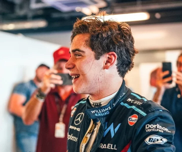 Fórmula 1: Colapinto cumplió su sueño Fórmula 1: Colapinto cumplió su sueño