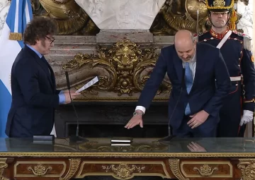 Sturzenegger ya es ministro y dio a conocer su fuerte agenda legislativa Sturzenegger ya es ministro y dio a conocer su fuerte agenda legislativa