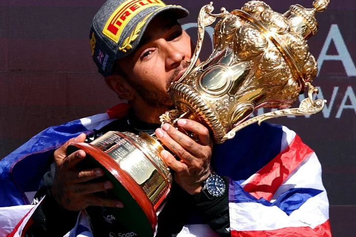 Hamilton y un triunfo que lo emocionó