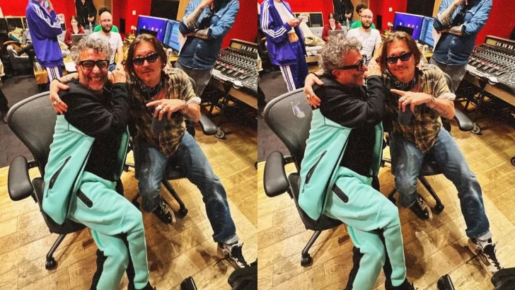 Inesperado encuentro entre Fito Páez y Johnny Depp Inesperado encuentro entre Fito Páez y Johnny Depp