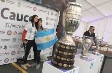 Exhibición de las copas de la Selección Exhibición de las copas de la Selección