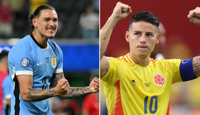 Uruguay vs. Colombia, semifinal Copa América 2024: horario, formaciones y dónde ver en vivo Uruguay vs. Colombia, semifinal Copa América 2024: horario, formaciones y dónde ver en vivo