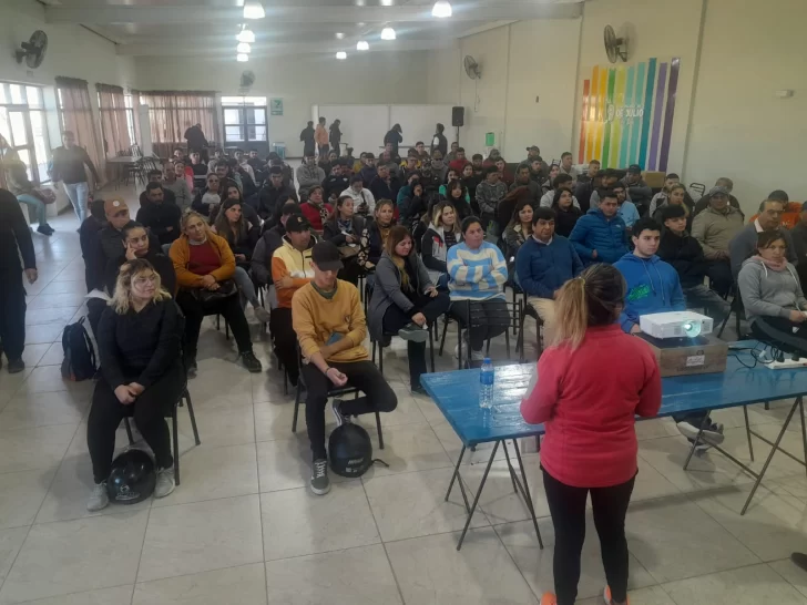 9 de Julio: cerca de 125 vecinos se preparan para obtener sus carnets de conducir