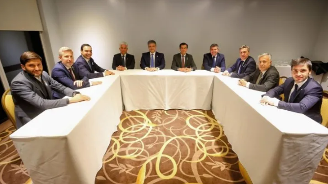 Tras el Pacto de Mayo, Orrego y gobernadores de JxC visitan Casa Rosada con una larga lista de pedidos