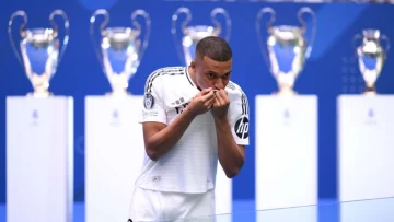 Mbappé fue presentado en Real Madrid: “Voy a dar la vida por este club” Mbappé fue presentado en Real Madrid: “Voy a dar la vida por este club”