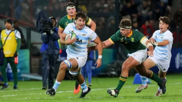 Con un sanjuanino en cancha, Los Pumitas lograron un histórico triunfo frente a Sudáfrica Con un sanjuanino en cancha, Los Pumitas lograron un histórico triunfo frente a Sudáfrica