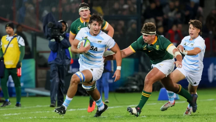 Con un sanjuanino en cancha, Los Pumitas lograron un histórico triunfo frente a Sudáfrica Con un sanjuanino en cancha, Los Pumitas lograron un histórico triunfo frente a Sudáfrica