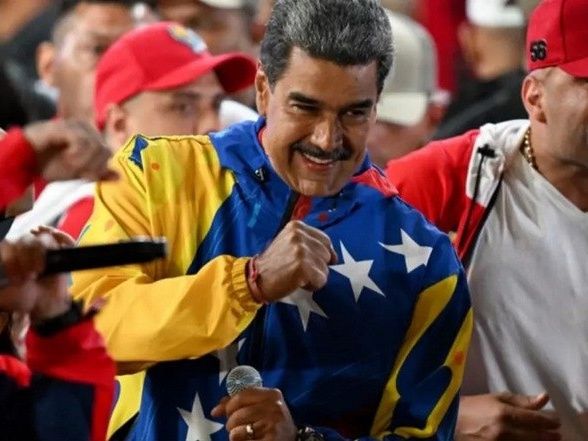 Insólito momento: Maduro cantó la marcha peronista en su discurso y habló del futuro de la Argentina Insólito momento: Maduro cantó la marcha peronista en su discurso y habló del futuro de la Argentina