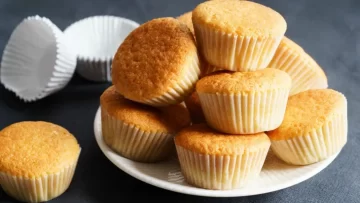 Receta de muffins de vainilla bien esponjosos y en pocos pasos Receta de muffins de vainilla bien esponjosos y en pocos pasos
