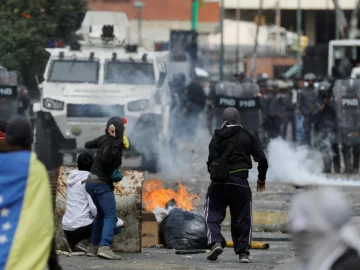 Protestas en Venezuela: dos muertos, 46 detenidos y varios heridos Protestas en Venezuela: dos muertos, 46 detenidos y varios heridos