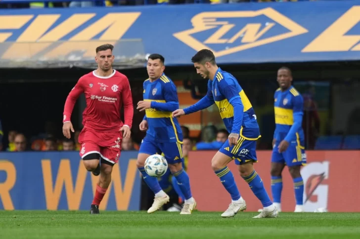 Boca igualó con Barracas Central en La Bombonera