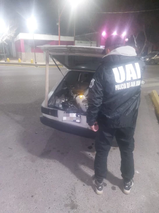 Hallaron partes de una moto robada en Chimbas y detuvieron a un sospechoso Hallaron partes de una moto robada en Chimbas y detuvieron a un sospechoso