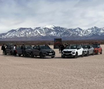 El Renault Kardian tuvo un lanzamiento de lujo en la Pampa El Leoncito