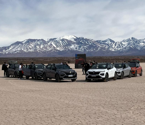 El Renault Kardian tuvo un lanzamiento de lujo en la Pampa El Leoncito