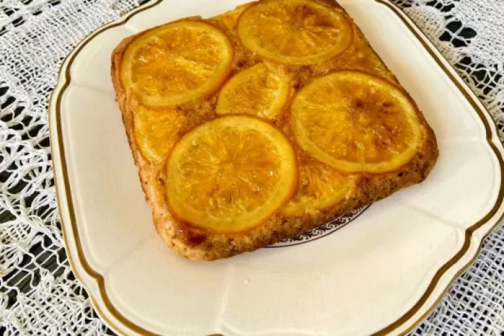 Receta de torta invertida de naranja casera: una deliciosa opción súper económica