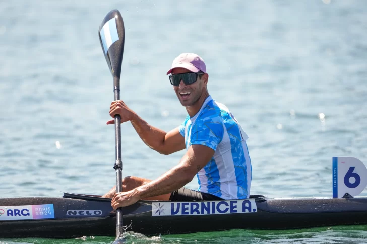 Agustín Vernice quedó cuarto en canotaje y se lleva un diploma de los Juegos Olímpicos