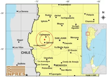 Un temblor de 4.1 grados sacudió el suelo sanjuanino este jueves en la mañana Un temblor de 4.1 grados sacudió el suelo sanjuanino este jueves en la mañana