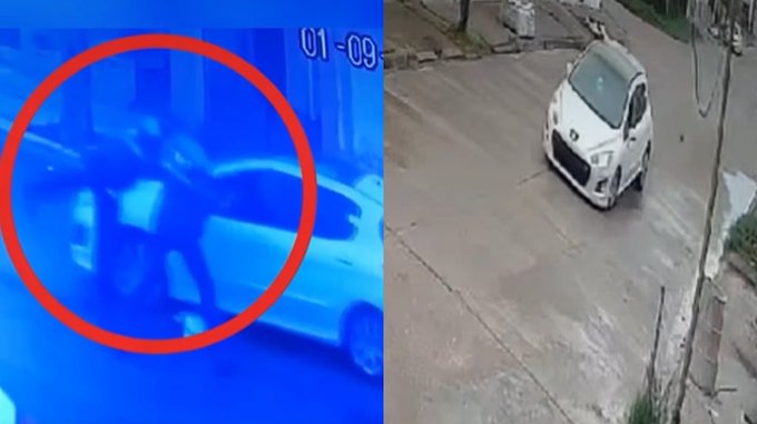 Un joven borracho atropelló a un agente de tránsito y lo arrastró en el capot por diez cuadras Un joven borracho atropelló a un agente de tránsito y lo arrastró en el capot por diez cuadras