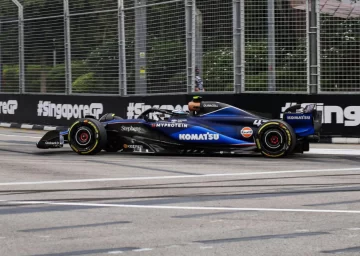 Colapinto cerró pruebas con buenas sensaciones Colapinto cerró pruebas con buenas sensaciones