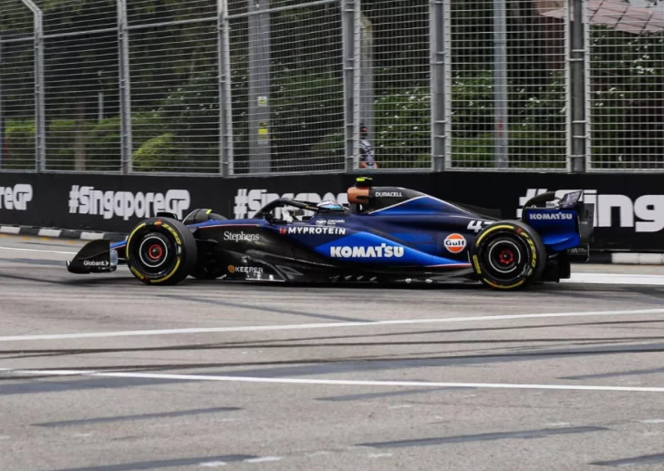 Colapinto cerró pruebas con buenas sensaciones Colapinto cerró pruebas con buenas sensaciones