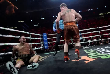 Canelo Álvarez ganó por puntos ante Edgar Berlanga y retuvo sus títulos supermedianos en Las Vegas Canelo Álvarez ganó por puntos ante Edgar Berlanga y retuvo sus títulos supermedianos en Las Vegas