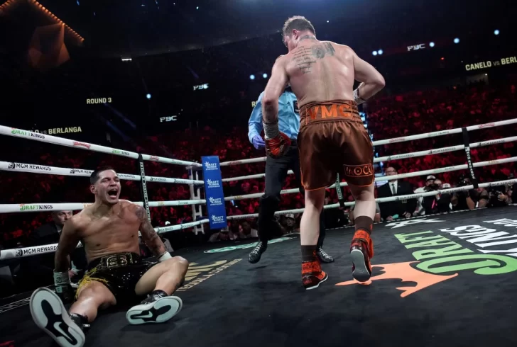 Canelo Álvarez ganó por puntos ante Edgar Berlanga y retuvo sus títulos supermedianos en Las Vegas Canelo Álvarez ganó por puntos ante Edgar Berlanga y retuvo sus títulos supermedianos en Las Vegas