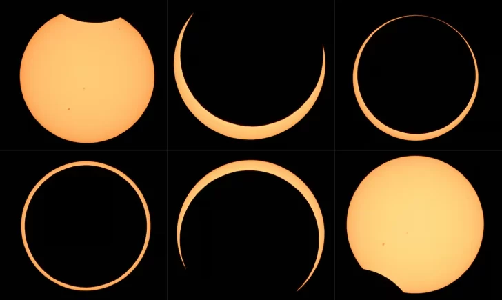 Un “anillo de fuego” en el cielo, el fascinante eclipse solar anular que se podrá ver en la Argentina Un “anillo de fuego” en el cielo, el fascinante eclipse solar anular que se podrá ver en la Argentina