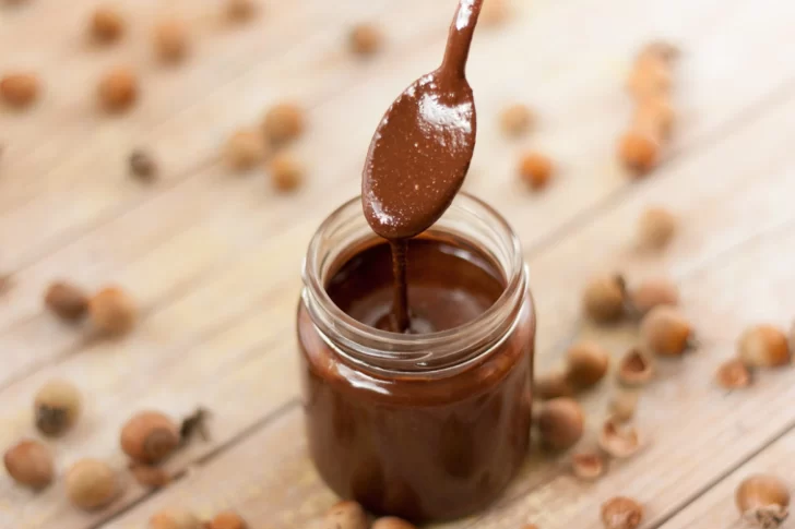 Receta de ganache de Nutella