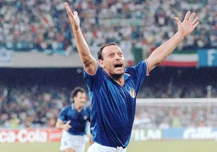 Murió “Toto” Schillaci, el histórico goleador del Mundial Italia 90 Murió “Toto” Schillaci, el histórico goleador del Mundial Italia 90