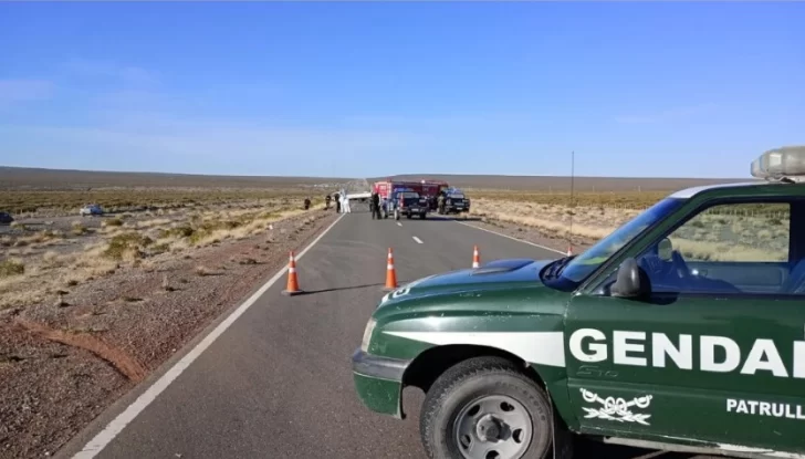 Tragedia en la Ruta 40: murió al chocar de frente contra un camión
