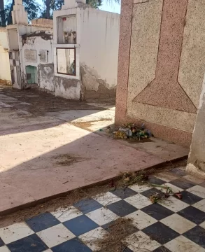 Quejas por el estado del cementerio de Albardón Quejas por el estado del cementerio de Albardón