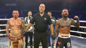 Un argentino se consagró campeón del mundo en boxeo sin guantes tras una pelea sangrienta Un argentino se consagró campeón del mundo en boxeo sin guantes tras una pelea sangrienta