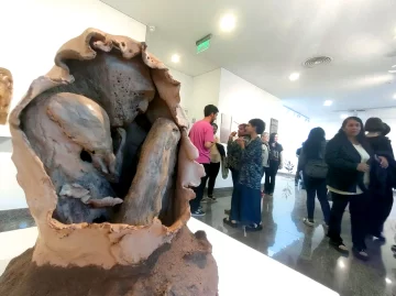 El Museo de Bellas Artes expuso las obras de 26 artistas de Iglesia y Calingasta