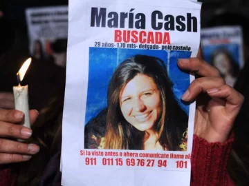 Caso María Cash: los datos que llevaron a la detención del camionero que la vio por última vez con vida Caso María Cash: los datos que llevaron a la detención del camionero que la vio por última vez con vida