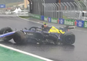 Franco Colapinto tuvo un duro accidente y abandonó el Gran Premio de Brasil Franco Colapinto tuvo un duro accidente y abandonó el Gran Premio de Brasil