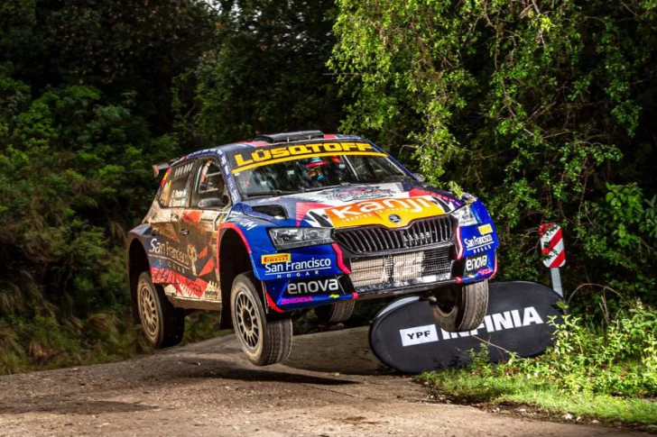 Pastén salió subcampeón en el Argentino de Rally