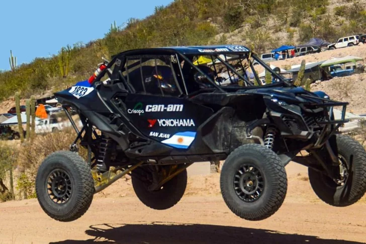 El sanjuanino que desafió al desierto de California