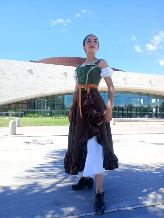 “La Cuyanita” que zapateará en Cosquín “La Cuyanita” que zapateará en Cosquín